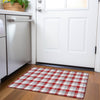 Piper Looms Mayfield Plaid AMF1053 Red Machine Washable Area Rug Scatter Lifestyle Image Feature