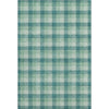 Piper Looms Mayfield Plaid AMF1053 Seafoam Machine Washable Area Rug main image