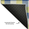 Piper Looms Mayfield Plaid AMF1053 Yellow Machine Washable Area Rug Backing Image
