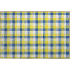 Piper Looms Mayfield Plaid AMF1053 Yellow Machine Washable Area Rug Scatter Main Image