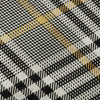 Piper Looms Mayfield Plaid AMF1054 Black Machine Washable Area Rug Swatch Image