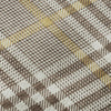 Piper Looms Mayfield Plaid AMF1054 Brown Machine Washable Area Rug Swatch Image