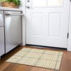 Piper Looms Mayfield Plaid AMF1054 Gold Machine Washable Area Rug Scatter Lifestyle Image Feature