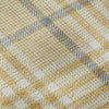 Piper Looms Mayfield Plaid AMF1054 Gold Machine Washable Area Rug Swatch Image