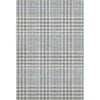 Piper Looms Mayfield Plaid AMF1054 Gray Machine Washable Area Rug main image