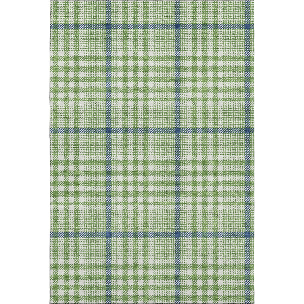 Piper Looms Mayfield Plaid AMF1054 Green Machine Washable Area Rug main image