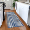 Piper Looms Mayfield Plaid AMF1054 Navy Machine Washable Area Rug Runner Lifestyle Image Feature