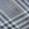 Piper Looms Mayfield Plaid AMF1054 Navy Machine Washable Area Rug Swatch Image