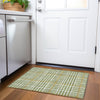 Piper Looms Mayfield Plaid AMF1054 Olive Machine Washable Area Rug Scatter Lifestyle Image Feature