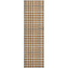 Piper Looms Mayfield Plaid AMF1054 Paprika Machine Washable Area Rug Runner Main Image