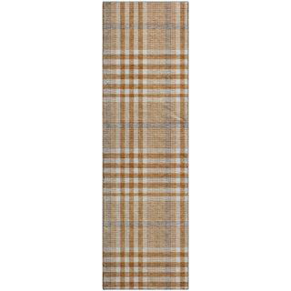 Piper Looms Mayfield Plaid AMF1054 Paprika Machine Washable Area Rug Runner Main Image
