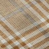 Piper Looms Mayfield Plaid AMF1054 Paprika Machine Washable Area Rug Swatch Image