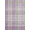 Piper Looms Mayfield Plaid AMF1054 Purple Machine Washable Area Rug main image