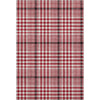 Piper Looms Mayfield Plaid AMF1054 Red Machine Washable Area Rug main image