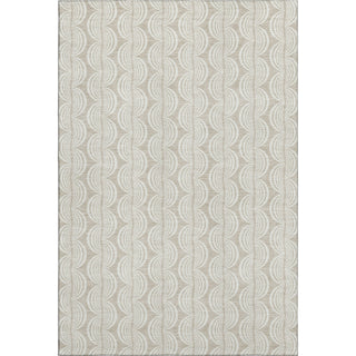 Piper Looms Mayfield Swirls AMF1055 Beige Machine Washable Area Rug main image