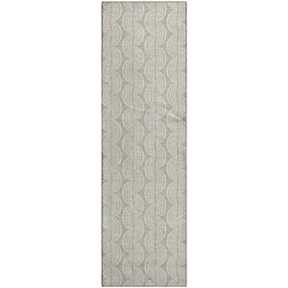 Piper Looms Mayfield Swirls AMF1055 Beige Machine Washable Area Rug Runner Main Image