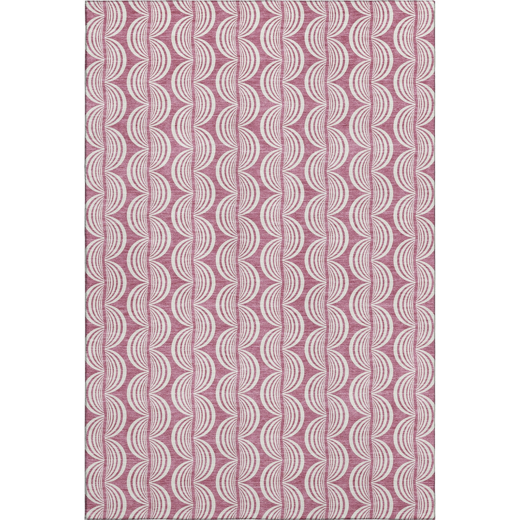 Piper Looms Mayfield Swirls AMF1055 Blush Machine Washable Area Rug main image