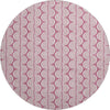 Piper Looms Mayfield Swirls AMF1055 Blush Machine Washable Area Rug Round Main Image