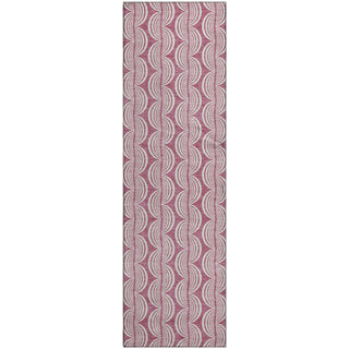 Piper Looms Mayfield Swirls AMF1055 Blush Machine Washable Area Rug Runner Main Image