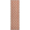 Piper Looms Mayfield Swirls AMF1055 Coral Machine Washable Area Rug Runner Main Image