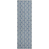 Piper Looms Mayfield Swirls AMF1055 Denim Machine Washable Area Rug Runner Main Image