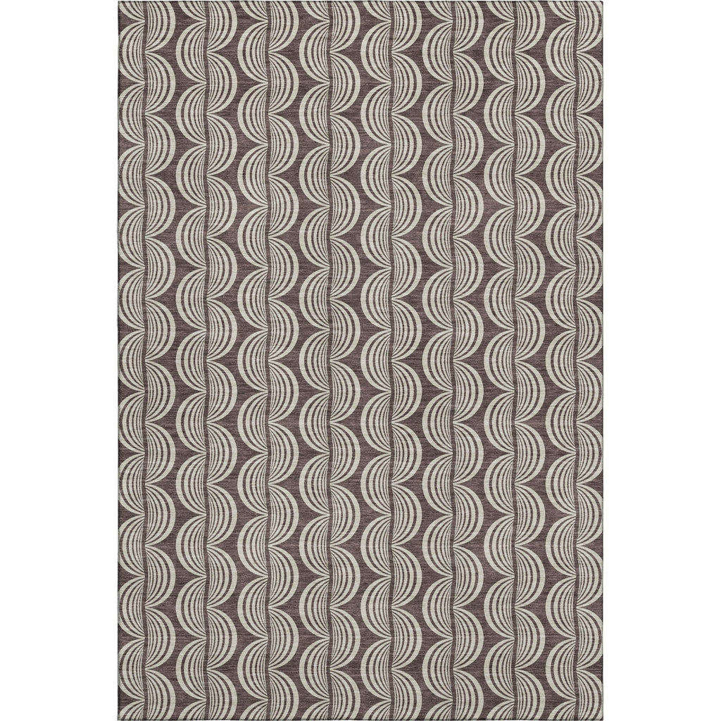 Piper Looms Mayfield Swirls AMF1055 Fudge Machine Washable Area Rug main image