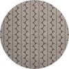 Piper Looms Mayfield Swirls AMF1055 Fudge Machine Washable Area Rug Round Main Image
