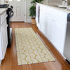 Piper Looms Mayfield Swirls AMF1055 Gold Machine Washable Area Rug Runner Lifestyle Image Feature