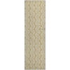 Piper Looms Mayfield Swirls AMF1055 Gold Machine Washable Area Rug Runner Main Image