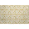 Piper Looms Mayfield Swirls AMF1055 Gold Machine Washable Area Rug Scatter Main Image