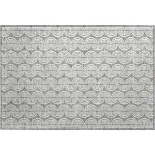 Piper Looms Mayfield Swirls AMF1055 Gray Machine Washable Area Rug Scatter Main Image