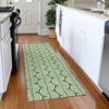 Piper Looms Mayfield Swirls AMF1055 Green Machine Washable Area Rug Runner Lifestyle Image Feature