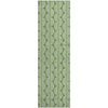Piper Looms Mayfield Swirls AMF1055 Green Machine Washable Area Rug Runner Main Image