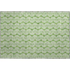 Piper Looms Mayfield Swirls AMF1055 Green Machine Washable Area Rug Scatter Main Image