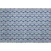 Piper Looms Mayfield Swirls AMF1055 Navy Machine Washable Area Rug Scatter Main Image