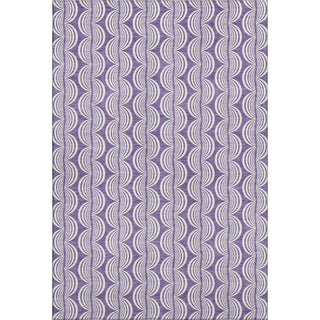 Piper Looms Mayfield Swirls AMF1055 Purple Machine Washable Area Rug main image
