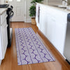Piper Looms Mayfield Swirls AMF1055 Purple Machine Washable Area Rug Runner Lifestyle Image Feature