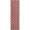 Piper Looms Mayfield Swirls AMF1055 Red Machine Washable Area Rug Runner Main Image