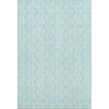 Piper Looms Mayfield Swirls AMF1056 Aqua Machine Washable Area Rug main image