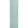 Piper Looms Mayfield Swirls AMF1056 Aqua Machine Washable Area Rug Runner Main Image