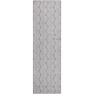 Piper Looms Mayfield Swirls AMF1056 Lavender Machine Washable Area Rug Runner Main Image