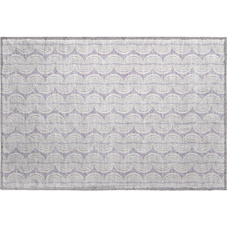 Piper Looms Mayfield Swirls AMF1056 Lavender Machine Washable Area Rug Scatter Main Image
