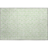 Piper Looms Mayfield Swirls AMF1056 Mint Machine Washable Area Rug Scatter Main Image