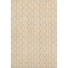 Piper Looms Mayfield Swirls AMF1056 Peach Machine Washable Area Rug main image