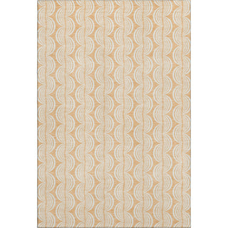 Piper Looms Mayfield Swirls AMF1056 Peach Machine Washable Area Rug main image