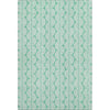 Piper Looms Mayfield Swirls AMF1056 Seafoam Machine Washable Area Rug main image