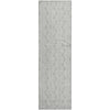 Piper Looms Mayfield Swirls AMF1056 Silver Machine Washable Area Rug Runner Main Image