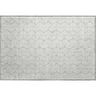 Piper Looms Mayfield Swirls AMF1056 Silver Machine Washable Area Rug Scatter Main Image