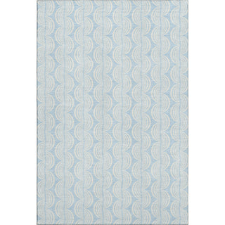 Piper Looms Mayfield Swirls AMF1056 Sky Machine Washable Area Rug main image