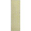 Piper Looms Mayfield Swirls AMF1056 Yellow Machine Washable Area Rug Runner Main Image